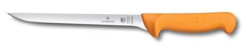 Victorinox Swibo, Fischfiletiermesser, normaler Schliff, flexibel, gelb, 20cm