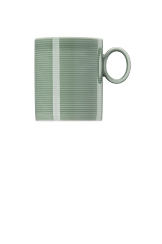 Thomas Becher mit Henkel groß Loft by Rosenthal Colour - Moss Green aus Porzellan