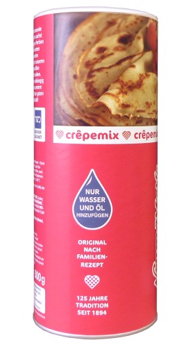 Neumärker's Gourmet Crêpes Karton (12x 0,5 kg) Profi-Backmischung für Crêpes | 12 Dosen à 500 g im Umkarton