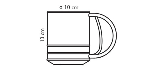 Mechanisches Sieb DELÍCIA, rostfrei