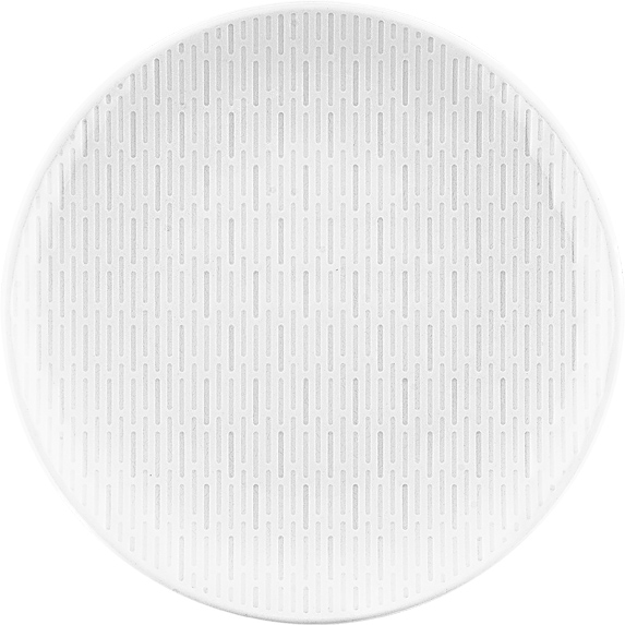 Bauscher Teller aus der Kollektion scope, flach, coup, relief, 20 cm, aus Porzellan