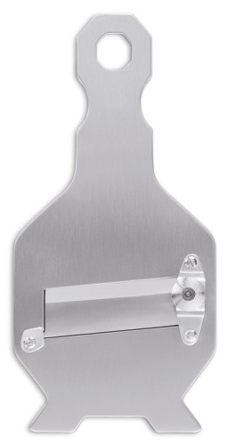 Trüffelhobel. glatte Klinge. Edelstahl/Klinge AISI 420/Körper AISI 430. die Schnittstärke