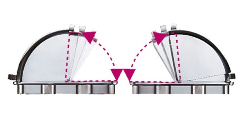 WMF Chafing Dish ECONOMY GN 1/1 Klappdeckel | Maße: 77 x 45 x 40 cm