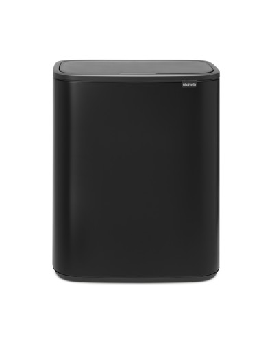 Bo Touch Bin Abfallbehälter 60 Liter, Brabantia - Design Touch Bin auf Beinen. Der platzsparende Abfalleimer ist mit einem Soft-Touch-Öffnungs- und