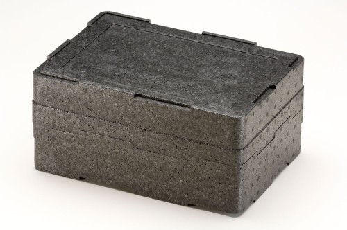 Duni Thermobox 110 x 230 x 325 mm Schwarz, 6 Stk/Krt (6 x 1 Stk)