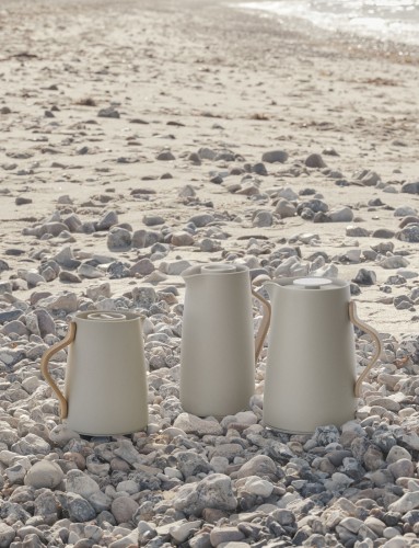 Emma Isolierkanne, Kaffee 1.2 l. sand, Maße: 170 x 130 x 245 mm