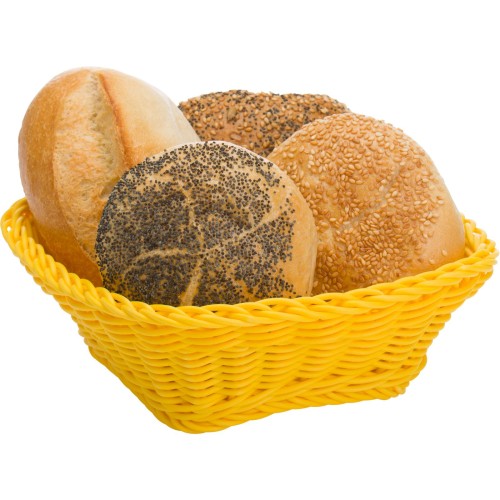 Westmark Korb »Coolorista« quadratisch, 19 x 19 x7,5 cm, zitronengelb