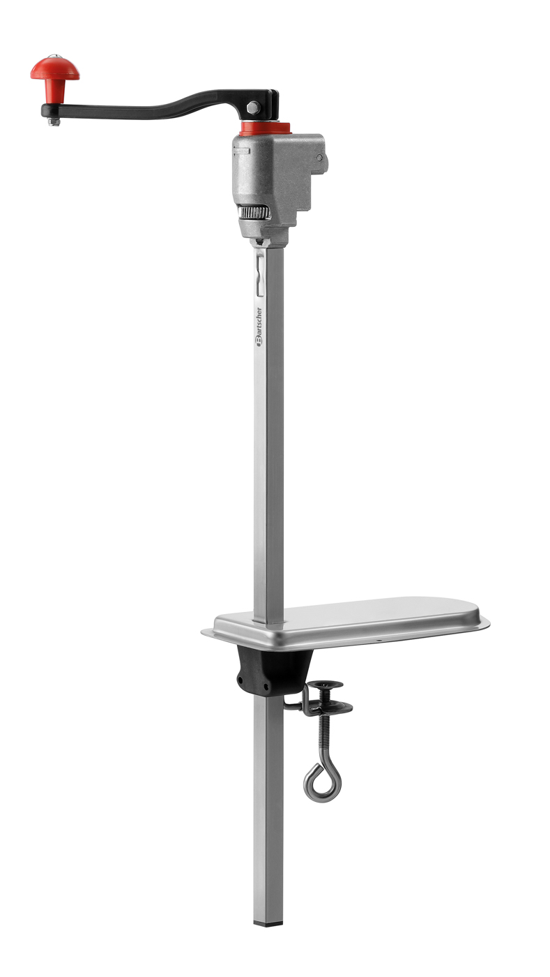 Bartscher Dosenöffner KB565 | Höhenverstellbar:Ja | Maße: 12,5 x 29 x 78,0 cm. Gewicht: 2,1 kg