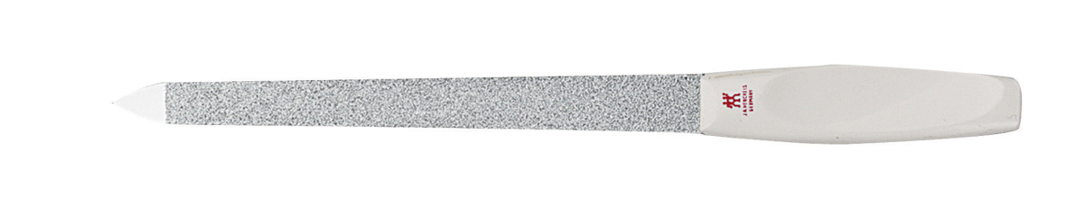 Nagelfeile Saphir, Griff weiß, 16 cm, Weiß, Serie: Classic Inox. Marke: ZWILLING