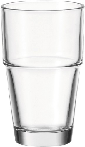 Leonardo Becher SOLO, Inhalt: 0,40 Liter, für Kalt- und Heißgetränke geeignet. Höhe: 140 mm, Durchmesser: 85 mm.