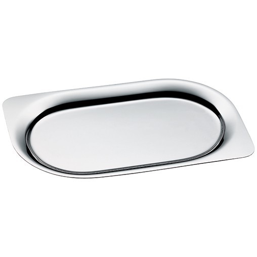 WMF Kaffeetablett PURE aus Edelstahl Spülmaschinengeeignet, Maße: 27 x 17 cm