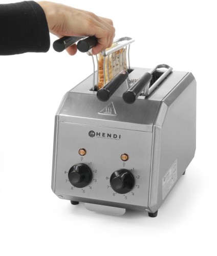 HENDI Sandwichtoaster - 230 V - 300x200x(H)223 mm 1200 W
