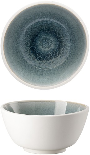 Junto Aquamarine (türkis) von Rosenthal, Müslischale 14 cm, aus Steinzeug - spülmaschinengeeignet