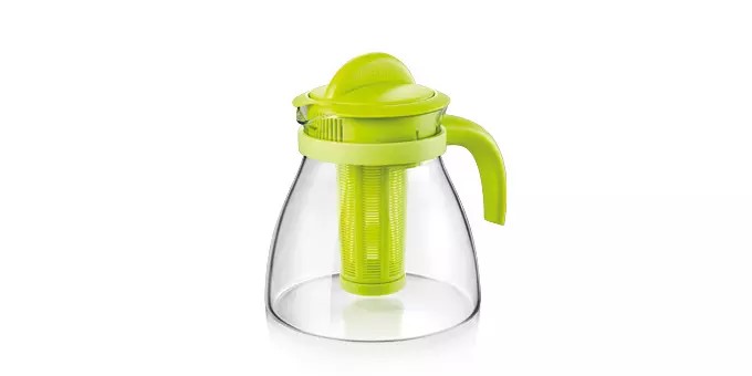 Teekanne MONTE CARLO 1.5 l +Teesieb,grün
