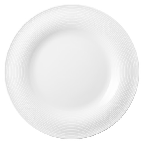 Seltmann Teller flach 30 cm, Form: Blues, weiss