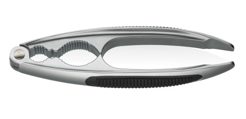 Nußknacker Crepa Zinkdruckguss silber matt 16,0x5,0 cm von Kela