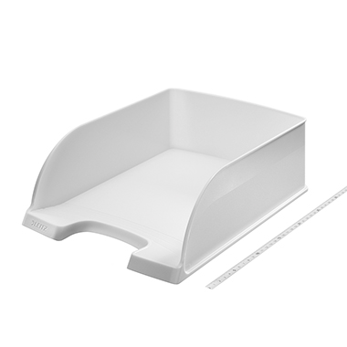 Leitz Briefablage Jumbo Plus DIN A4 Polystyrol Farbe: weiß