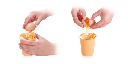 Eiweißtrenner und Mixbecher DELICIA