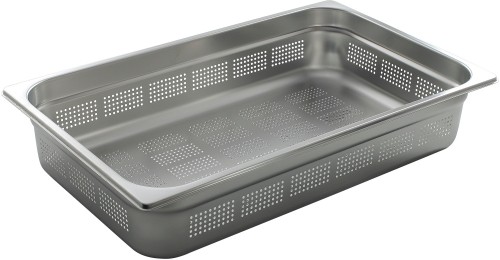 HENDI Gastronorm Behälter 1/1 perforiert - 100 H mm - 0,8 mm Stärke 14,0 Liter