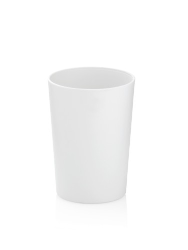 KELA Becher Marta Kunststoff weiß 11,0cm 8,0cmØ