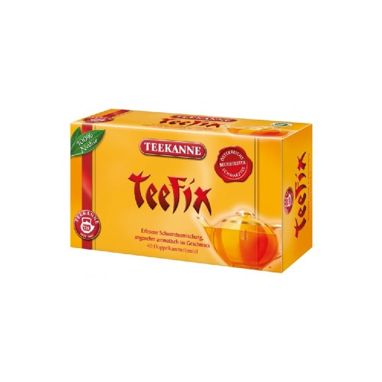 Teekanne Ostfriesen Teefix - schwarz Tassenportion mit Papierumhüllung Inhalt: 20 Beutel