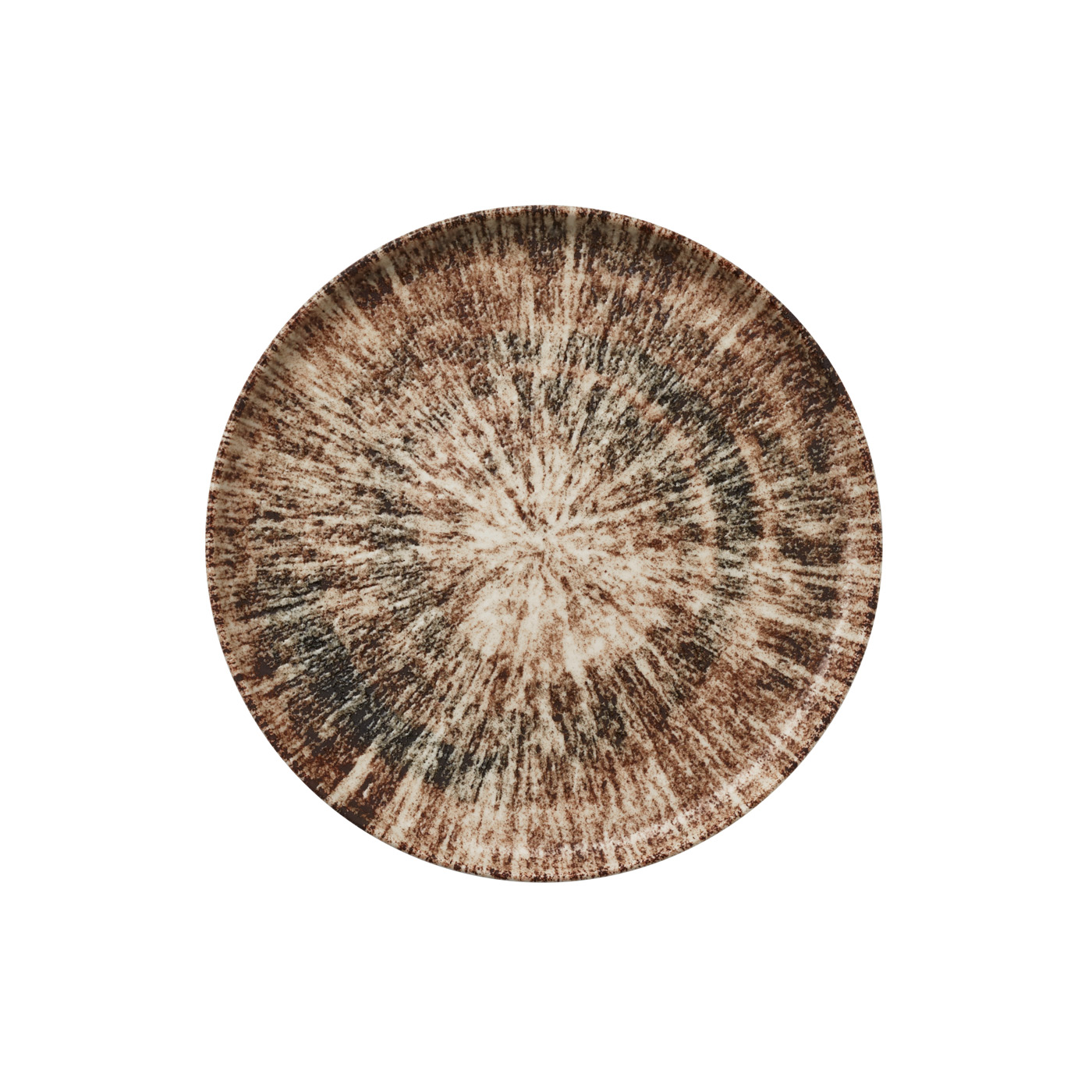 Teller RiNART Toledo, flach, Ø 20 cm, Set á 6 Stück, arid, Porzellan , Farbe: Arid