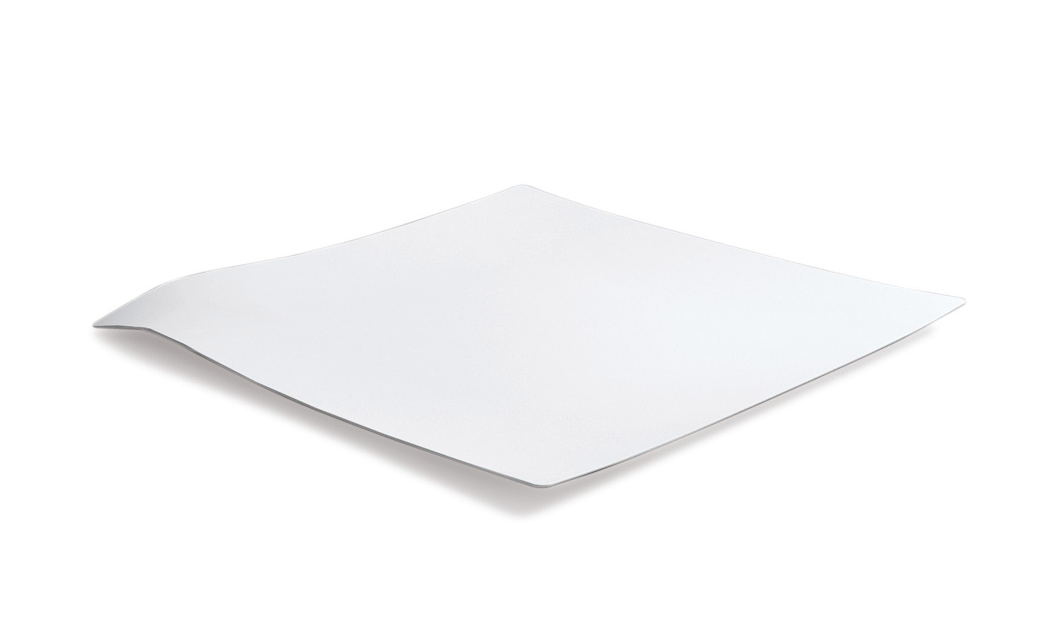 ARAVEN Tablett mit quadratischer Form aus dem WAVE Catering-Sortiment, weiß und aus Polystyrol