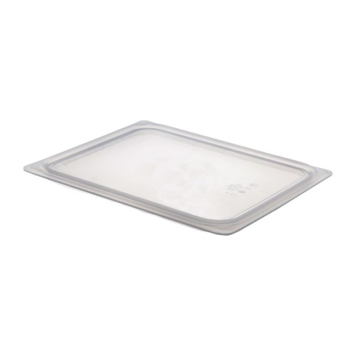Cambro biegsamer Polypropylen Deckel GN 1/2. Die innere Dichtung verhindert Auslaufen und sorgt für optimale Frische.