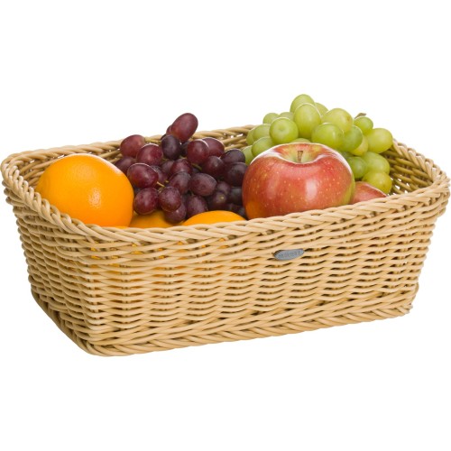 Westmark Korb rechteckig, 31,5 x 22 x 10 cm, hellbeige