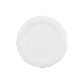 Teller halbtief 25,5 cm, Eschenbach Ambiente Plus - uni weiss