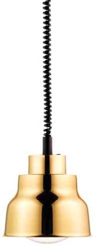 NEUMÄRKER Wärmestrahler, messing inkl. Infrarot-Leuchtmittel (weißes Licht) l 900 mm x Ø 255 mm