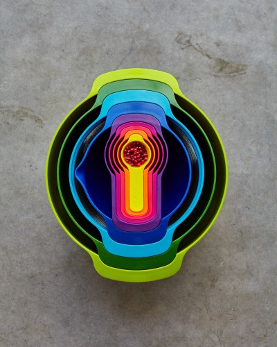Joseph Joseph Nest 9 Plus - 9-teiliges Speisevorbereitungs-Set - mehrfarbig