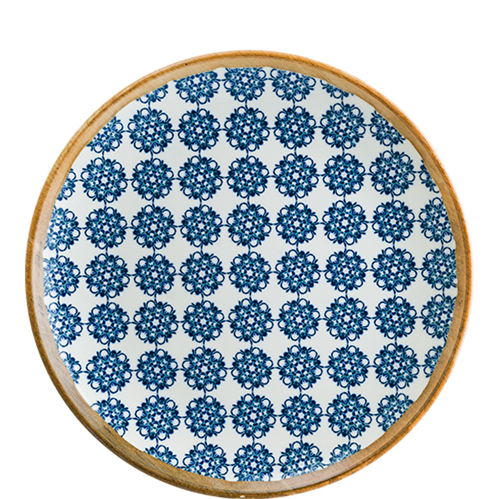 Bonna Lotus Gourmet Teller flach 25cm, Envisio Digitaldruck, Porzellan