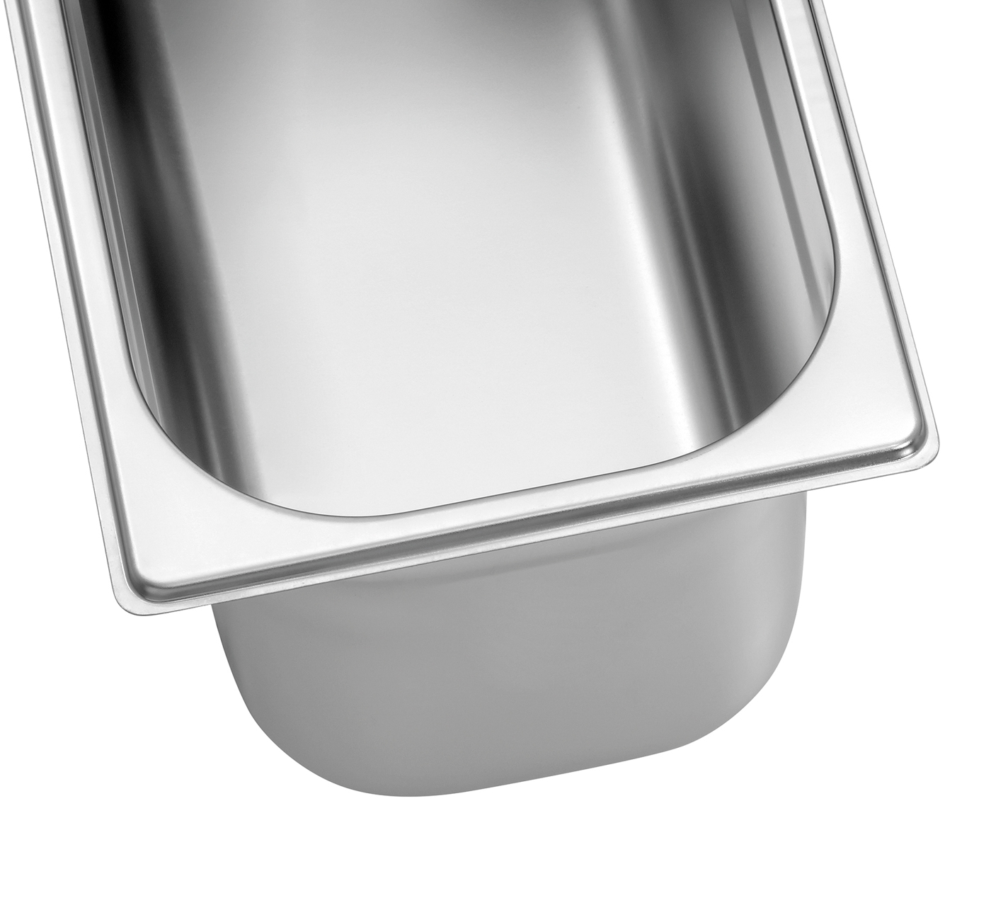 Bartscher GN-Behälter, 1/3, T150 | Ausführung:Ohne Perforation | Maße: 32,5 x 17,6 x 15,0 cm.Gewicht: 0,6 kg