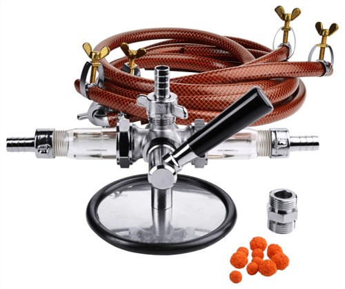 Bierleitungsreiniger-Set Reinigungs-Set komplett, bestehend aus Gerät, vier 1/2 Schläuchen (je 1 m) - davon ein Druckschlauch,