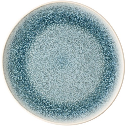 Junto Aquamarine (türkis) von Rosenthal, Teller flach 27 cm, aus Steinzeug - spülmaschinengeeignet