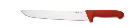 Schlachtmesser, schmale Form 27 cm, rot Giesser - Made in Germany
