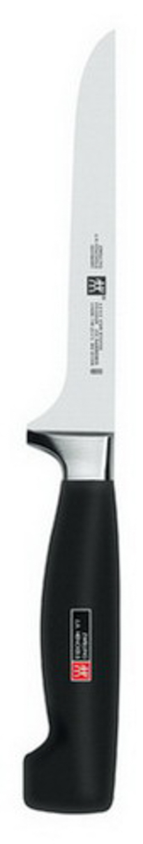 Ausbeinmesser 14 cm Zwilling - 4 Sterne Griff: Polypropylen, schwarz