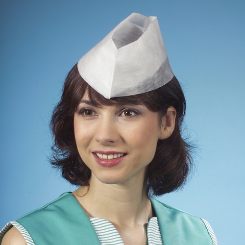 50 Schiffchen, Vlies 8,5 cm x 31 cm weiss von PAPSTAR