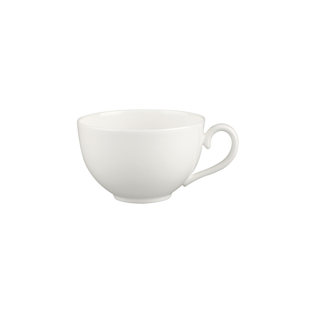 Villeroy und Boch Frühstücksobertasse - Maße: 14,4 x 11,2 x 7,1 cm / Ser.: White Pearl