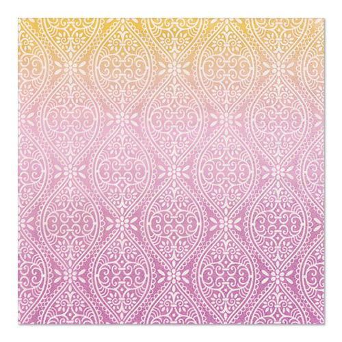 20 Servietten, 3-lagig 1/4-Falz 33 cm x 33 cm "Dreamy Marrakesch" von PAPSTAR