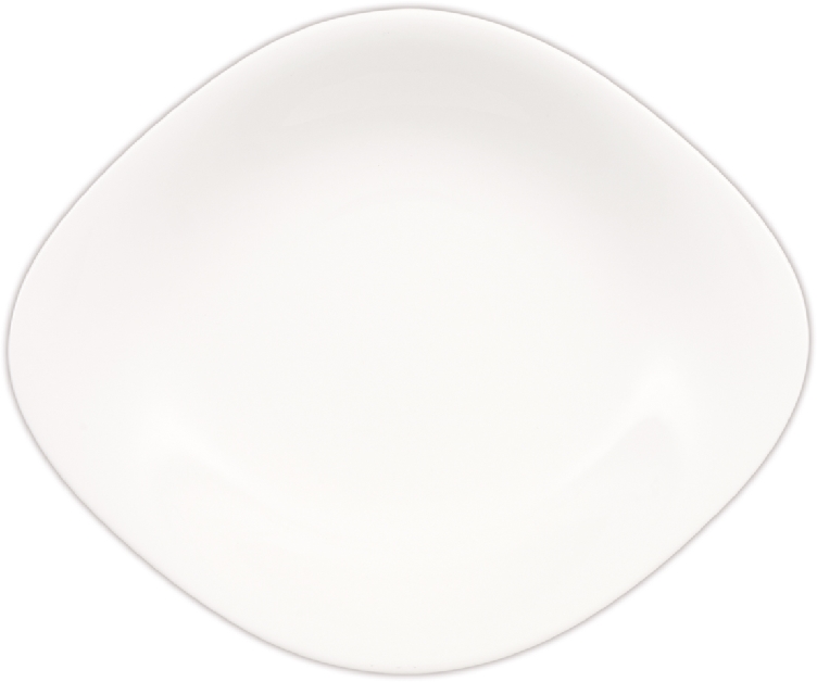 Suppenteller oval 26x21 cm Form Dune weiß Villeroy Boch