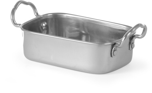 HENDI Miniatur Snack Pfanne - Maße: 185x95x(H)45 mm