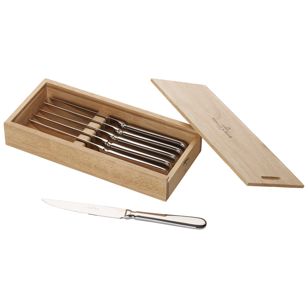Villeroy und Boch Pizza-&Steakmesser Set 6tlg. - Maße: 28 x 13 x 5 cm / Ser.: Oscar