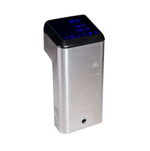 iVide Plus Sous Vide Stab, hoch präzise, mit großem Touchscreen! Kann einfach und schnell mit der praktischen Klemme am Gefäß