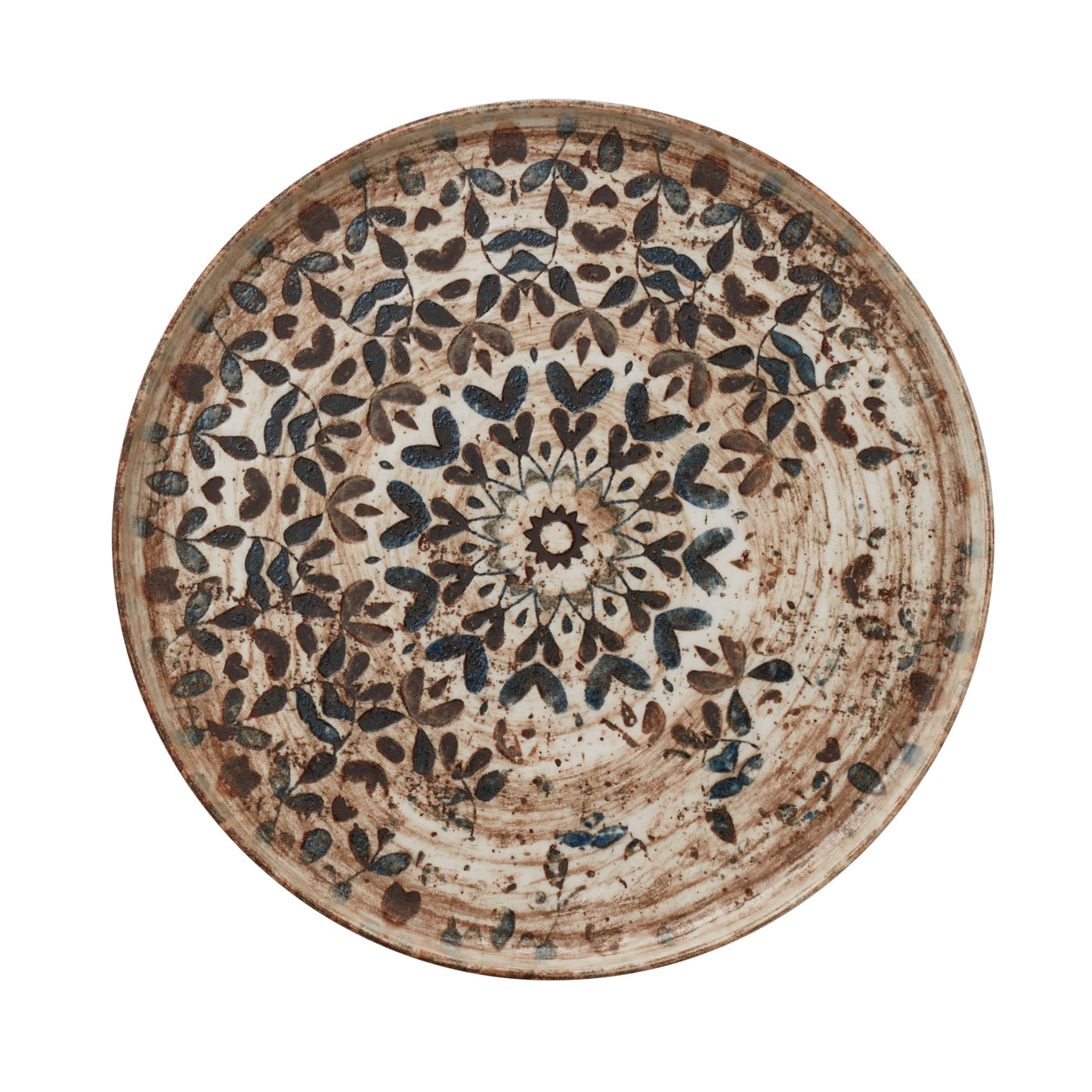 Teller RiNART Toledo, flach, Ø 26 cm, Set á 6 Stück, aztec, Porzellan , Farbe: Aztec