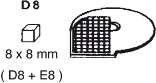 NEUMÄRKER Würfeleinsatz D 8 für Multi-Gemüse-Schneider