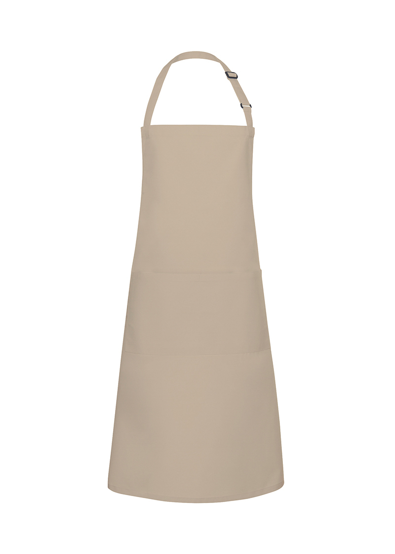 Latzschürze Basic mit Schnalle und Tasche - Maße: 75 x 90 cm (Breite x Länge)