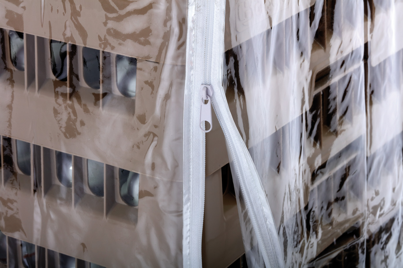 Bartscher Abdeckhaube TGS100-8 | Ausgelegt für:Geschirrkorbwagen TGS100 ,8 Spülkörbe (Höhe 100mm) | Maße: 53,5 x 55,5 x 81,5 cm. Gewicht: