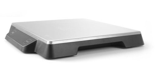 Küchenwaage, Höchstkapazität bis 15kg, Minimalgewicht: 2 g. Wiegefläche aus Edelstahl.